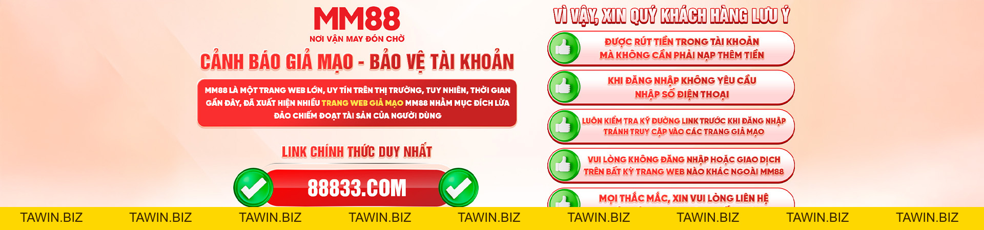 MM88 – MM88.COM | Link Đăng Ký Chính Thức | tawin.biz - Tawin